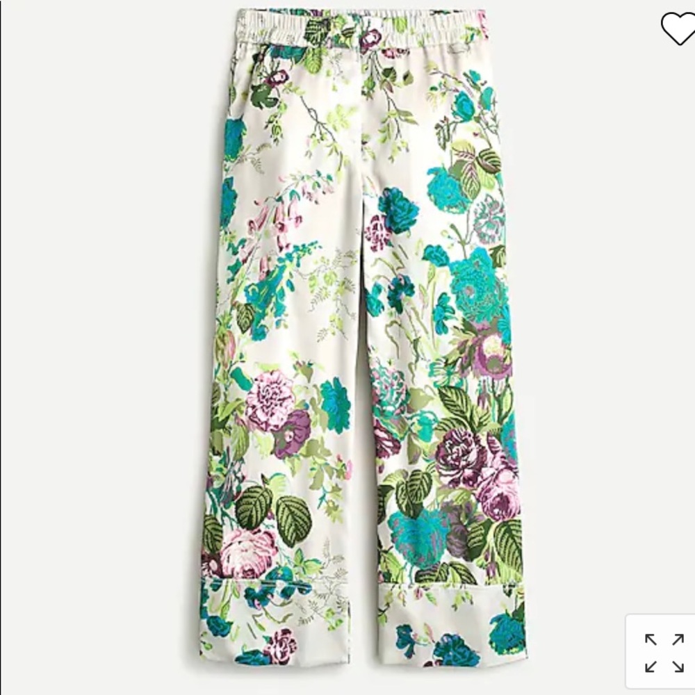 J.Crew Collective Ratti LeafyFloral Pant Size 6